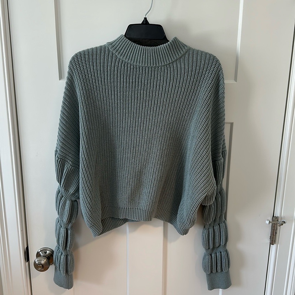 Light blue sweater